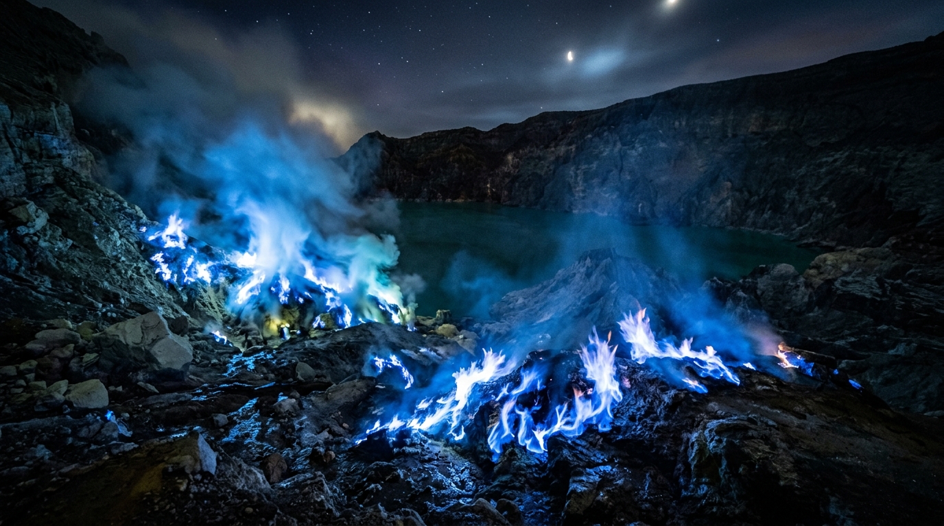 Blue Fire Kawah Ijen